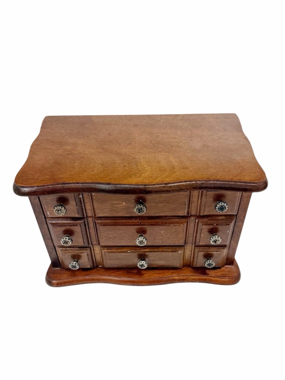 Vintage Wood Jewelry Box